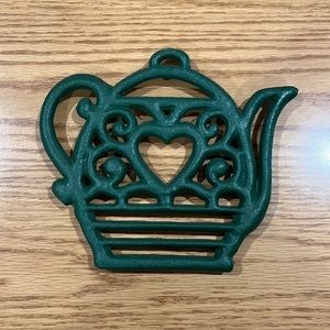 Green Teapot Trivet